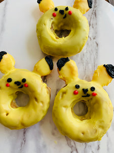 2 Doz Batch of Yellow Bunny Rabbit Donuts - Donuts